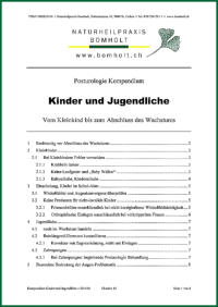 Posturologie Kompendium "Kinder und Jugendliche" von Jens Bomholt: Titelblatt